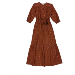 FEZ DOMINIQUE DRESS TERRACOTTA MAISON HOTEL