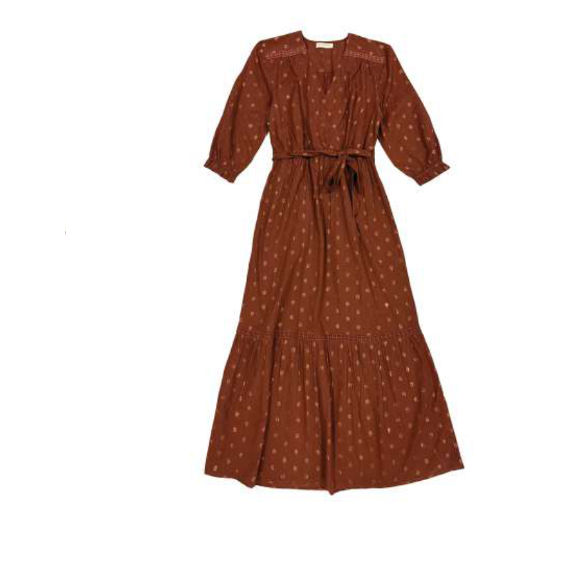 FEZ DOMINIQUE DRESS TERRACOTTA MAISON HOTEL 35,98 € -70%