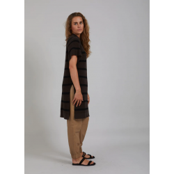 Seawool knit with V-neck and stripes COSTER COPENHAGEN