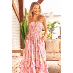 PETAL ROSE PRINT SAMBA MAXI DRESS JAASE 53,60 € -20%