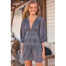 MALAWI BLACK MINI DRESS JAASE 56,00 € -50%
