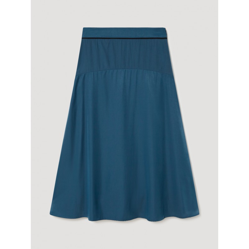 Falda midi satinada SKATÏE