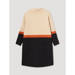 ABRIGO PUNTO INTARSIA COLOR BLOCK SKATÏE