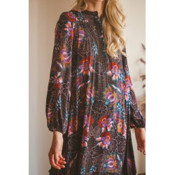 BLACK LOTUS PRINT KENSEY DRESS JAASE 34,50 € -50%