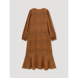 Vestido manga abullonada SKATÏE