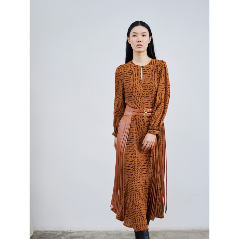Vestido manga abullonada SKATÏE