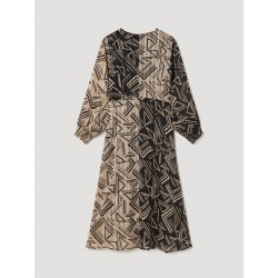 Vestido estampado geometrico SKATÏE