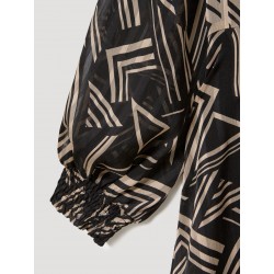 Vestido estampado geometrico SKATÏE