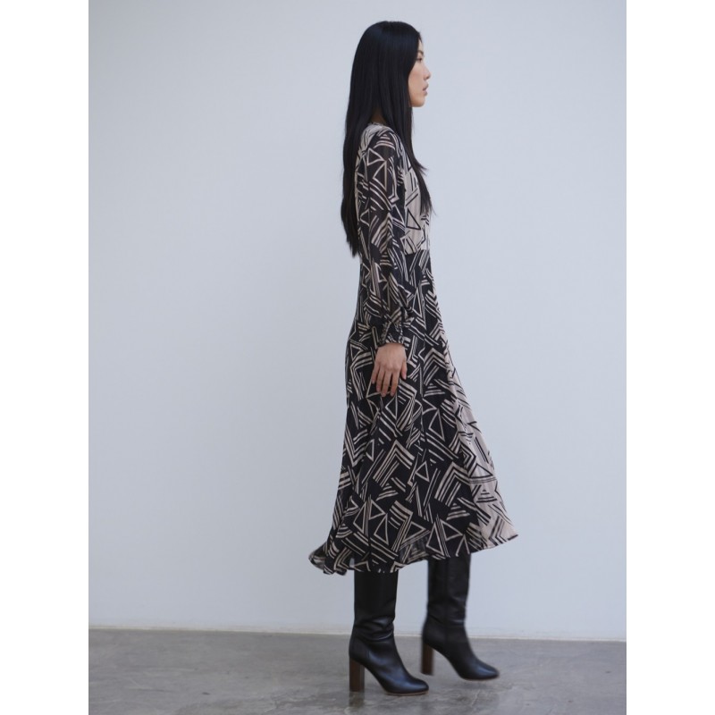 Vestido estampado geometrico SKATÏE 27,75 € -70%
