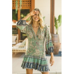 OLIVINE PRINT ALEXIS DRESS JAASE 32,50 € -50%