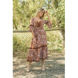 UMBER PRINT VICTOIRE MAXI JAASE