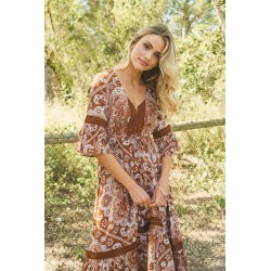 UMBER PRINT VICTOIRE MAXI JAASE