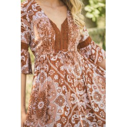 UMBER PRINT VICTOIRE MAXI JAASE