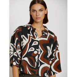 Camisa estampada manga corta SKATÏE