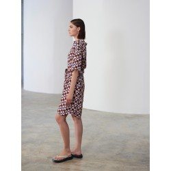 Vestido camisero corto estampado geometrico SKATÏE 35,00 € -60%