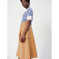 Falda cargo midi algodón SKATÏE