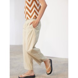 Pantalón carrot pinzas boton en el bajo SKATÏE