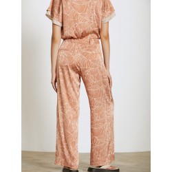 Pantalón satinado estampado SKATÏE