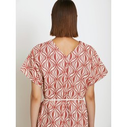 Túnica oversize estampada SKATÏE