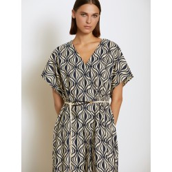 Túnica oversize estampada SKATÏE