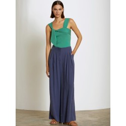 Pantalón palazzo tejido viscosa y tencel SKATÏE