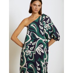 Vestido asimétrico estampado abstracto SKATÏE 45,00 € -60%