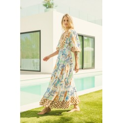 OLYMPIAN PRINT MOLLI MAXI JAASE