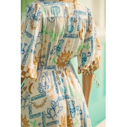 OLYMPIAN PRINT MOLLI MAXI JAASE