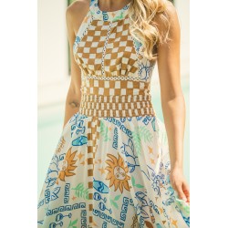 OLYMPIAN PRINT ENDLESS SUMMER JAASE