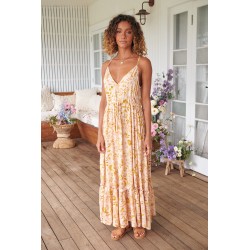 SUKI PRINT REEF MAXI DRESS JAASE