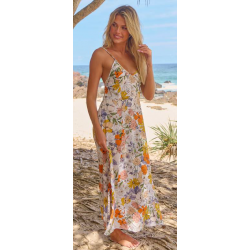 DALILAH PRINT PORTER SLIP DRESS JAASE