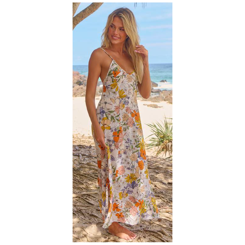 DALILAH PRINT PORTER SLIP DRESS JAASE 28,75 € -30%