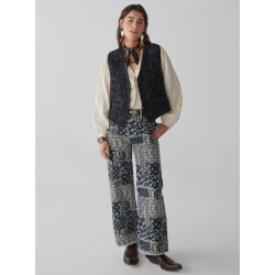 Twiggy Pant - Military Blue MAISON HOTEL