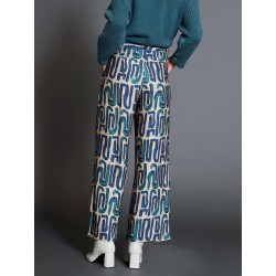Pantalón palazzo estampado SKATÏE