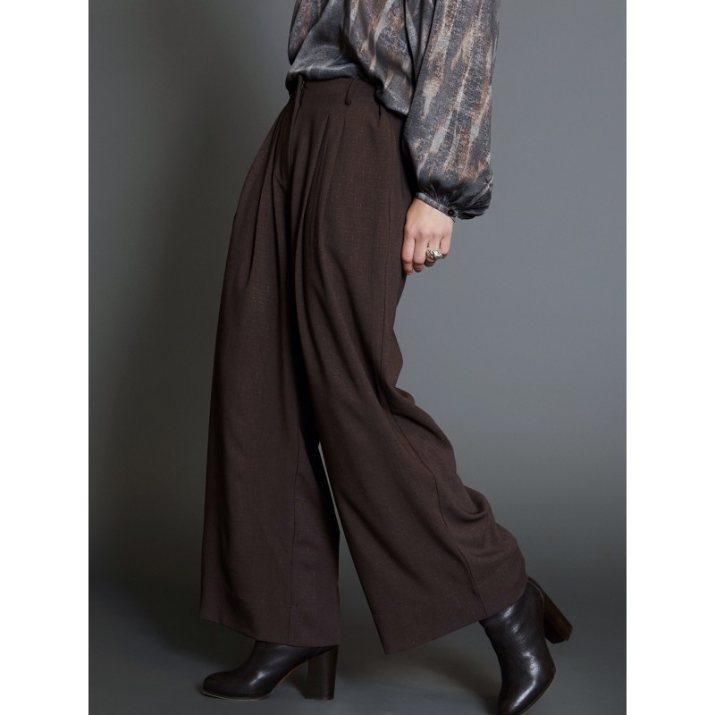 Pantalón tejido lúrex SKATÏE