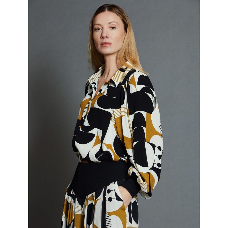 Camisa estampada puño SKATÏE