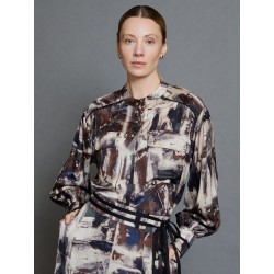 Blusa estampado satinado SKATÏE