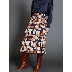 Falda estampado geométrico SKATÏE 29,00 € -50%