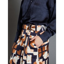 Falda estampado geométrico SKATÏE