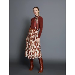 Falda midi estampada SKATÏE 29,00 € -50%