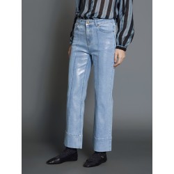 Pantalón efecto metalizado SKATÏE