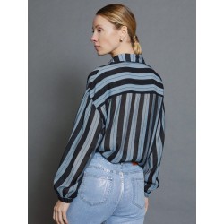 Camisa rayas manga SKATÏE 36,25 € -50%