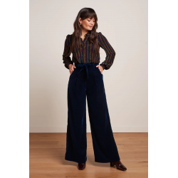 Ava Pants Gamine Velvet KING LOUIE