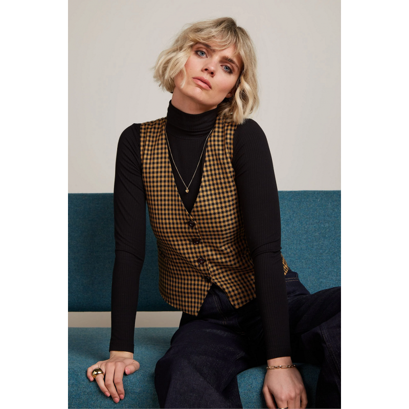 Gilet Norman Check KING LOUIE