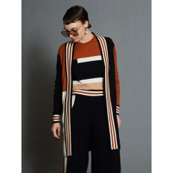 Chaqueta de punto intarsia SKATÏE