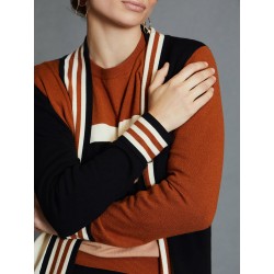 Chaqueta de punto intarsia SKATÏE