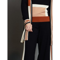Chaqueta de punto intarsia SKATÏE