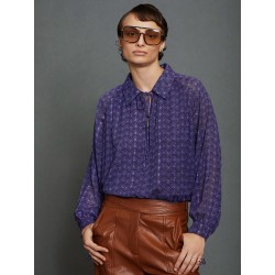 Blusa estampado lúrex SKATÏE
