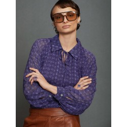 Blusa estampado lúrex SKATÏE