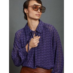 Blusa estampado lúrex SKATÏE